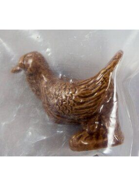 Wade Miniature Figurine Calendar Series November Turkey Red Rose Tea Premium NIP